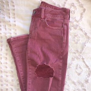 AE Mauve Jeggings